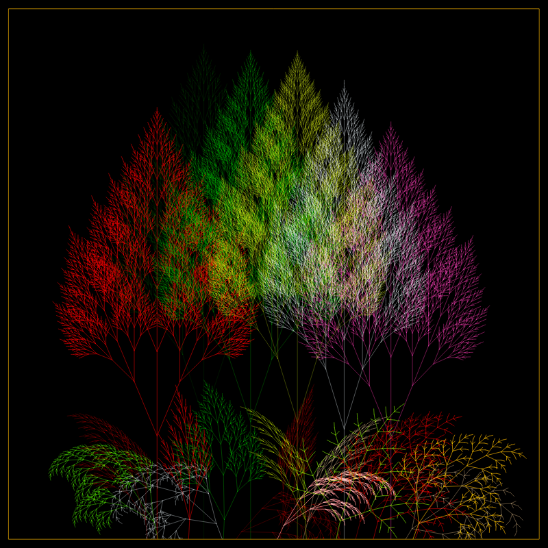 Fractal Forest #171