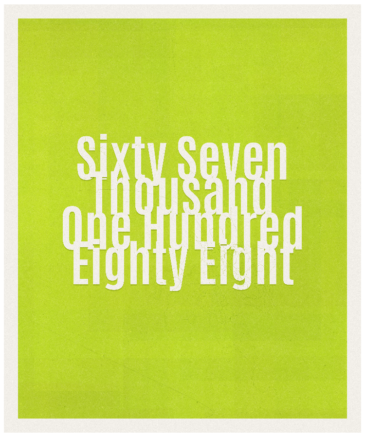 Count #67188