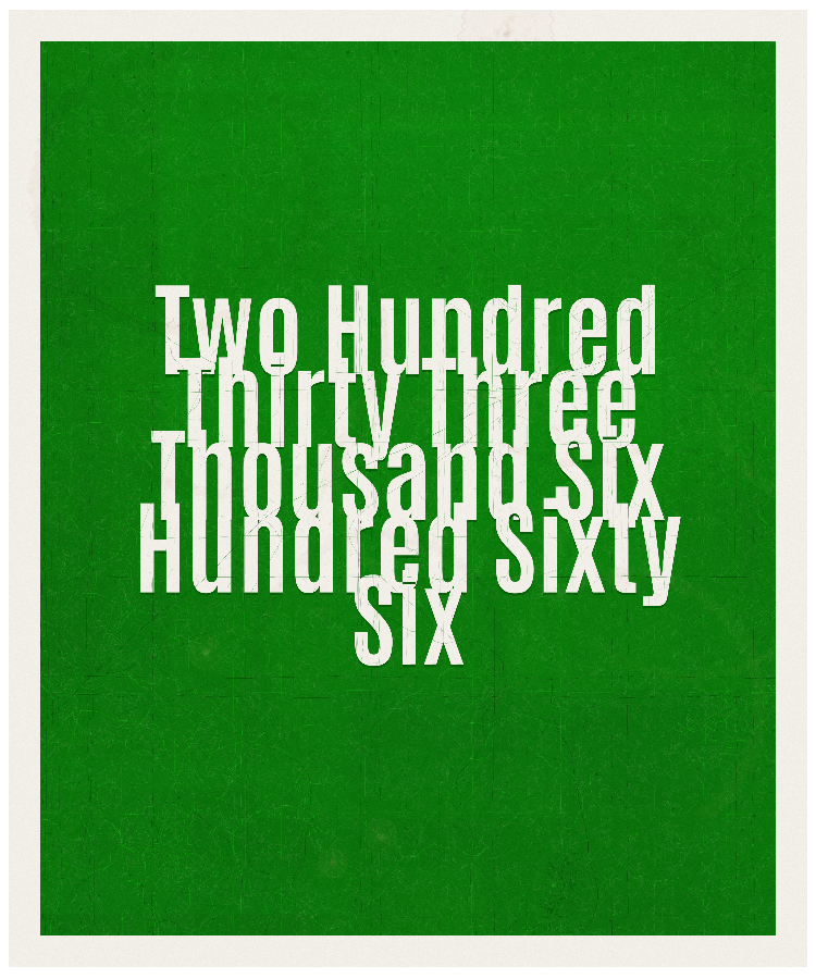 Count #233666