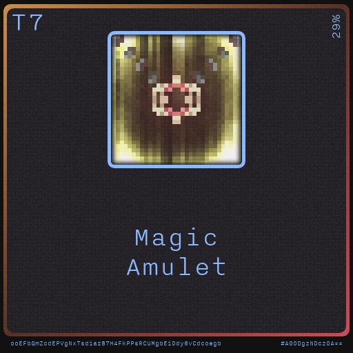 Gear for your quests - Amulet #39