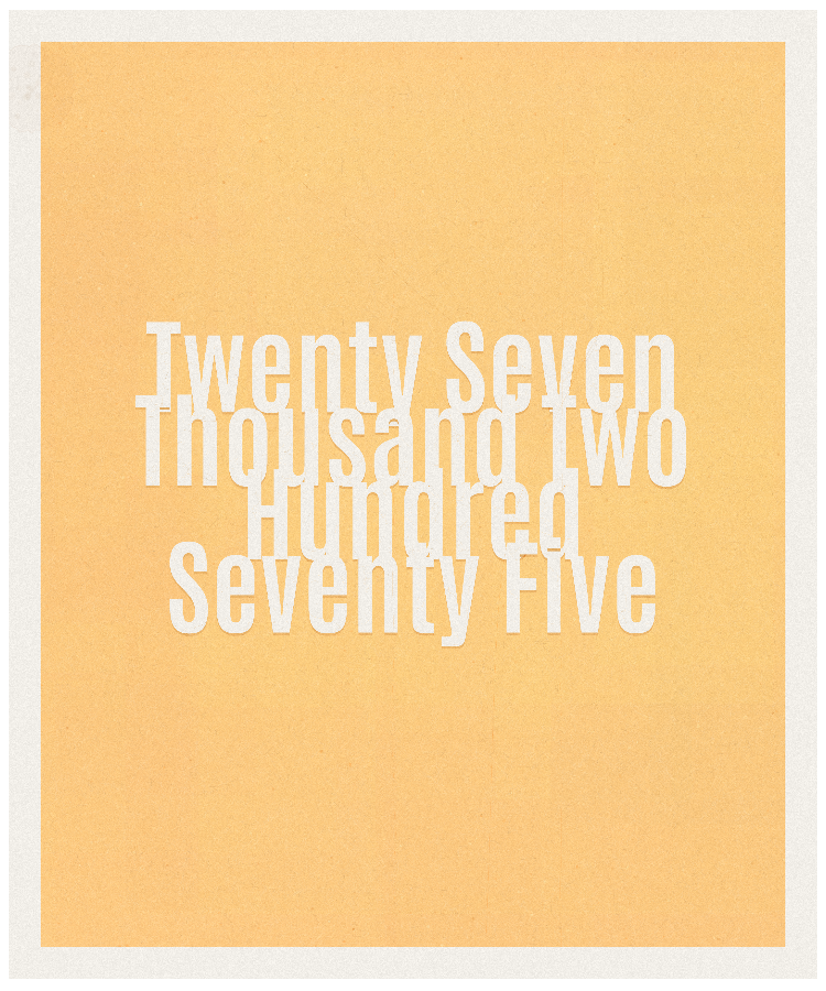 Count #27275