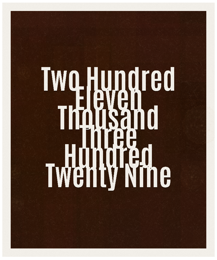 Count #211329