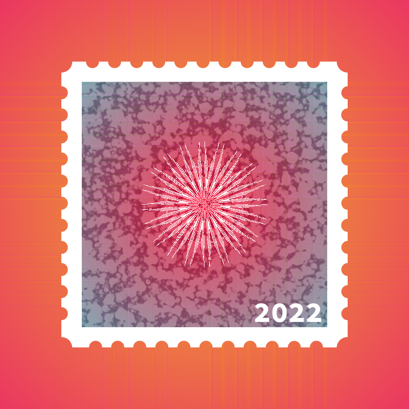 Snowflake stamp #5