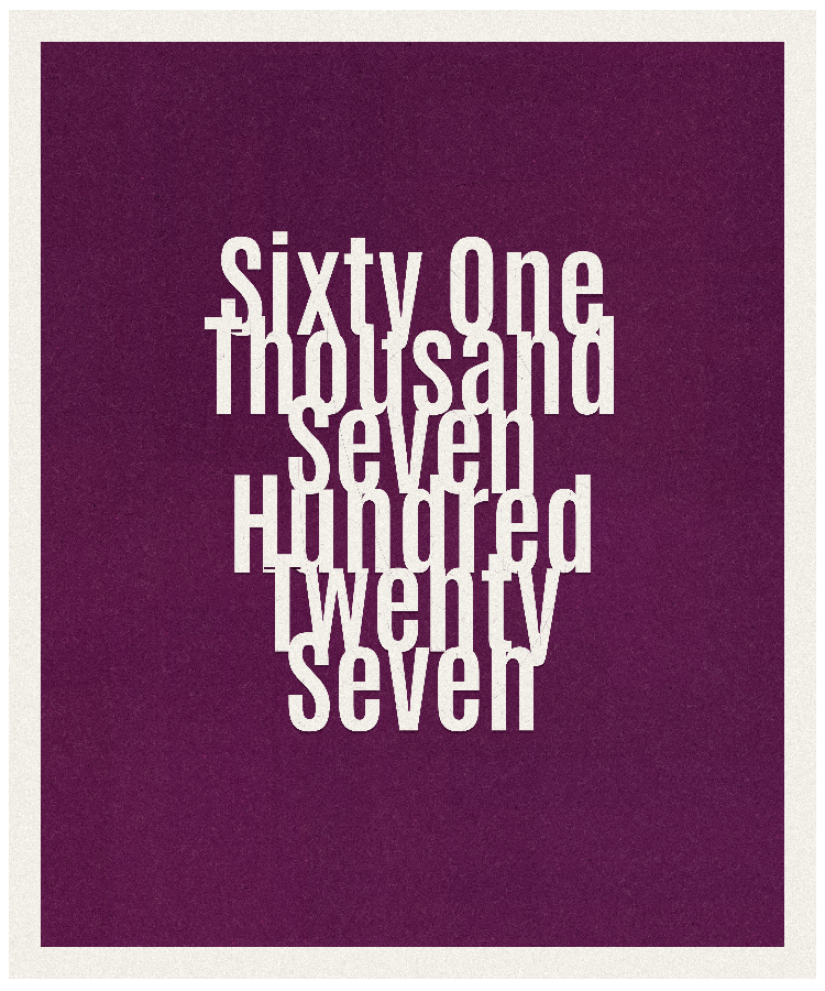 Count #61727