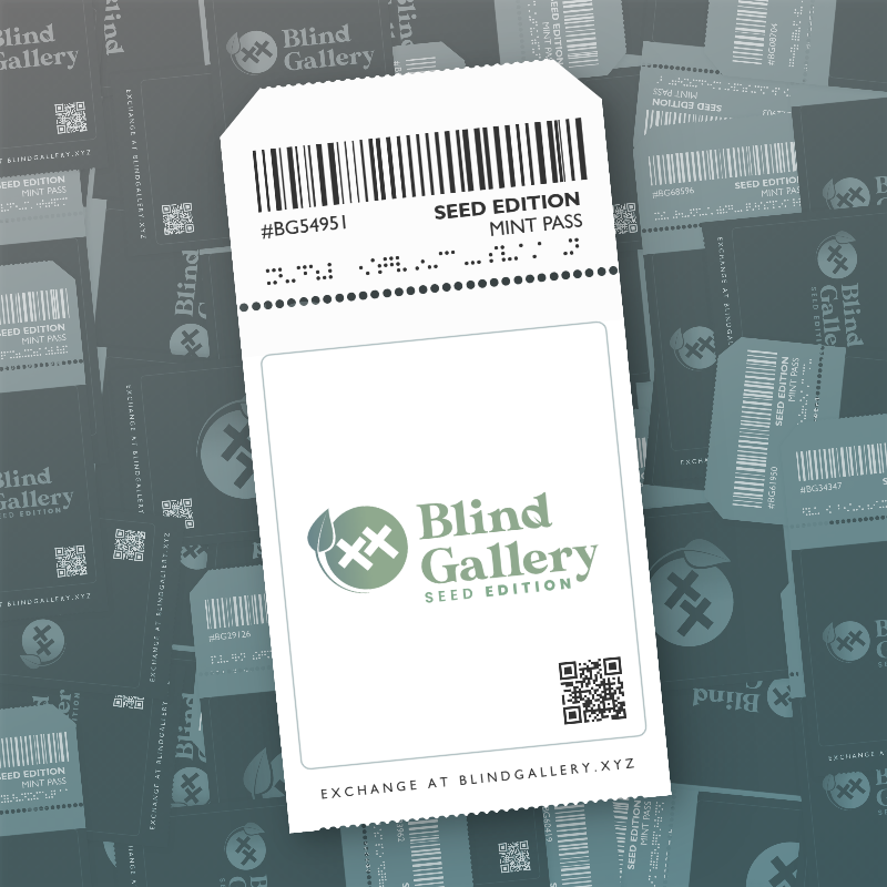 Blind Gallery Mint Pass (Seed Edition) #774