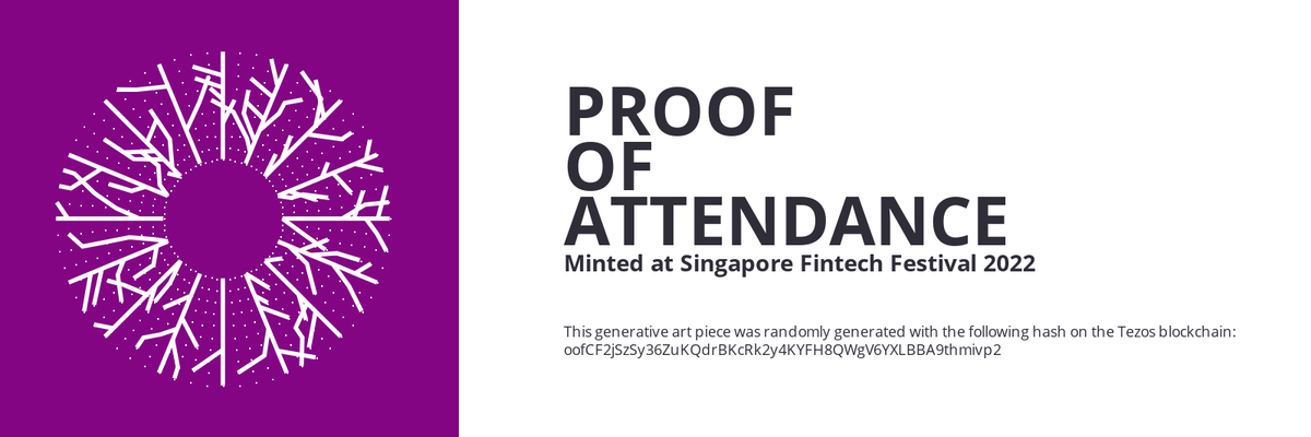 SFF2022 Proof of Attendance Token #403