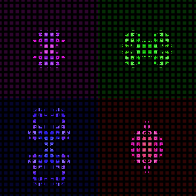 Dither Creatures 2x2 #26