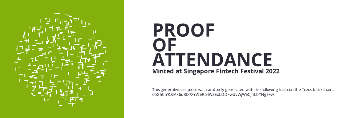 SFF2022 Proof of Attendance Token #764