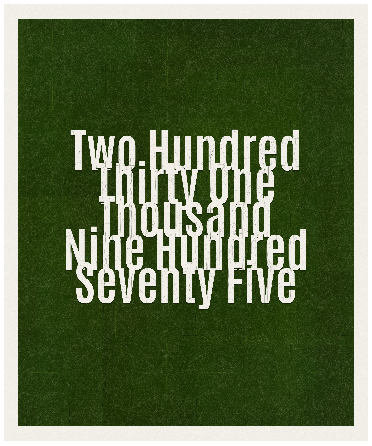 Count #231975