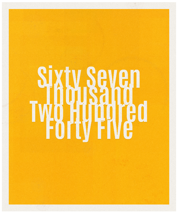 Count #67245