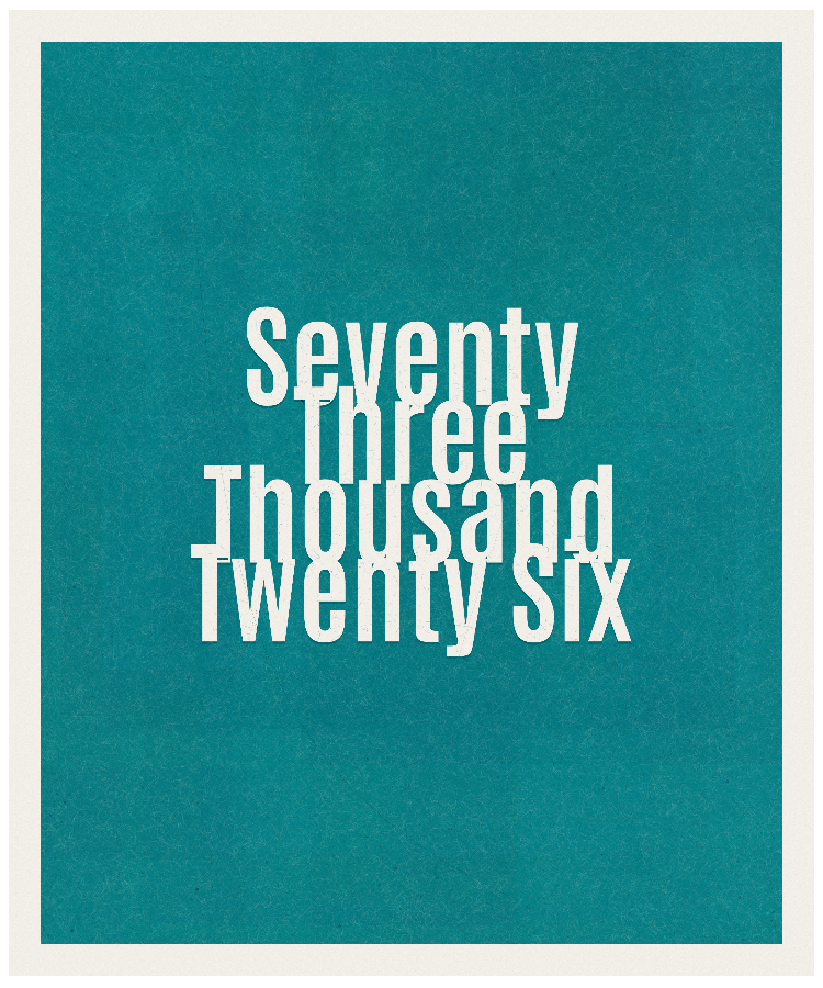 Count #73026