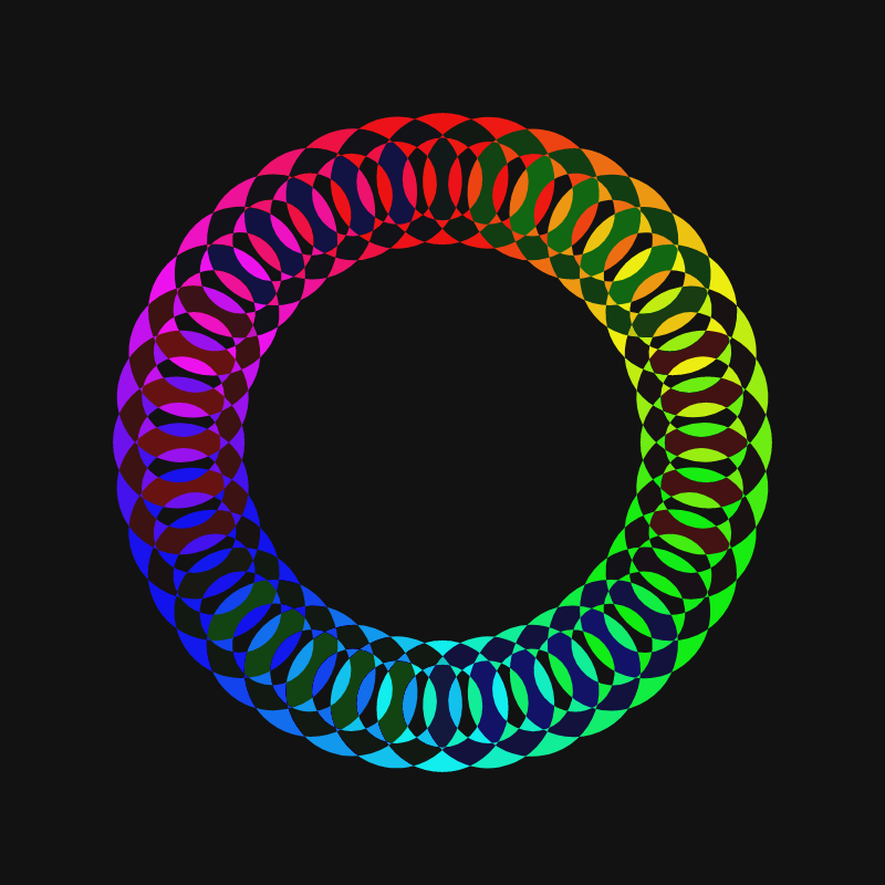 Harlequin's Wheel #7