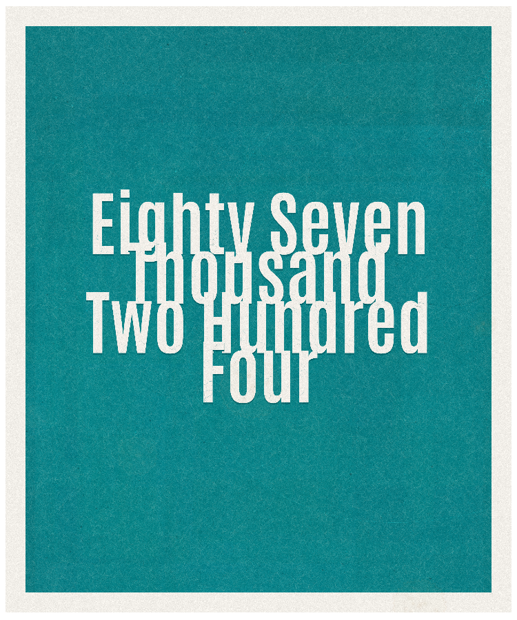 Count #87204