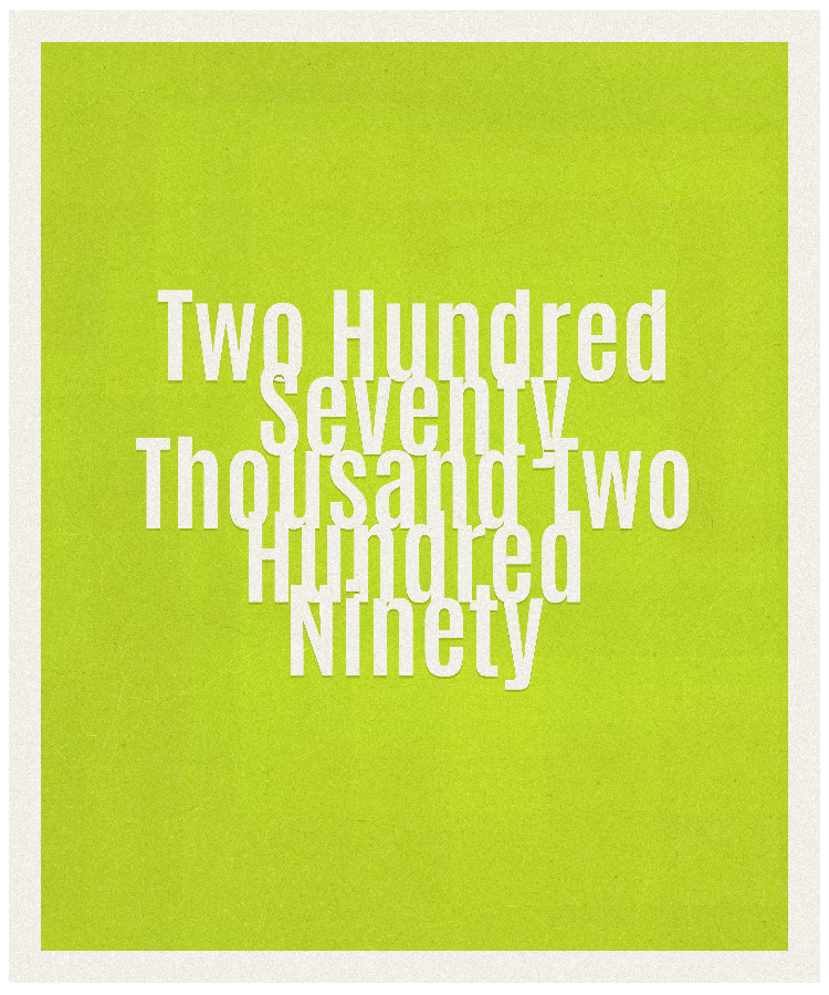 Count #270290