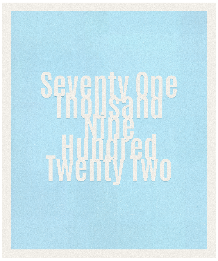 Count #71922
