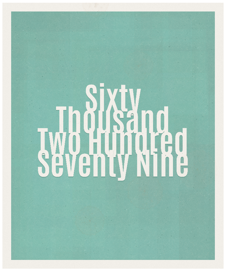 Count #60279