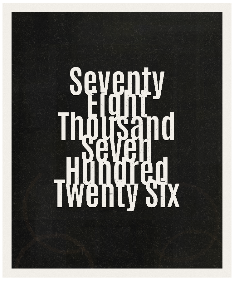 Count #78726