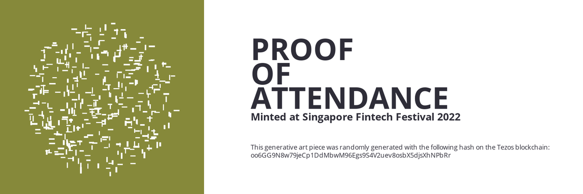 SFF2022 Proof of Attendance Token #974