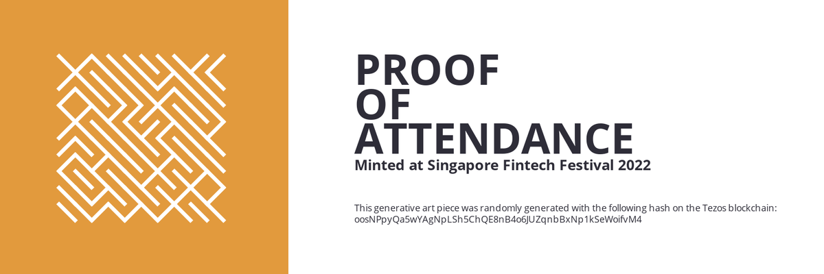 SFF2022 Proof of Attendance Token #1137