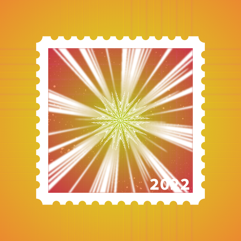 Snowflake stamp #33