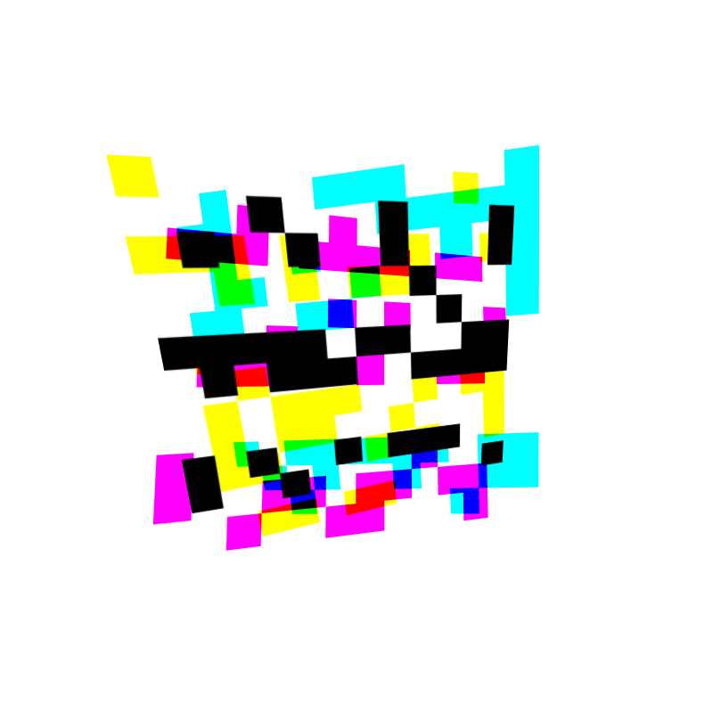 CMYK Decay #21