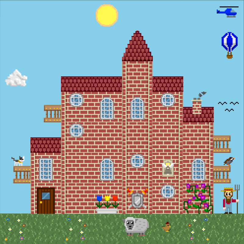 2D Mansion #34