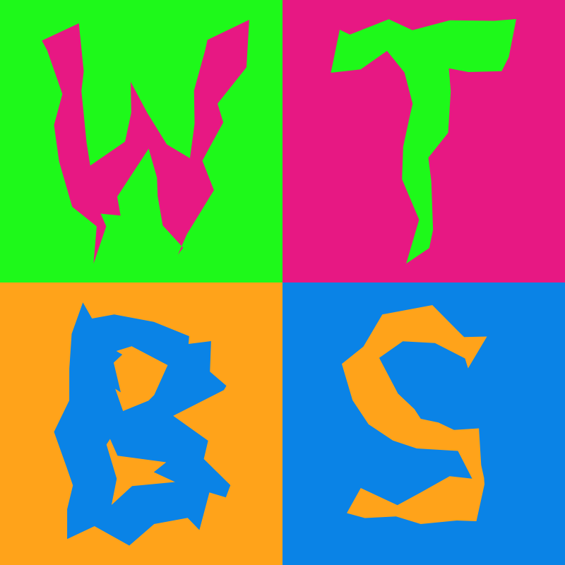 Waiting To Be Signed Logo with Wobbles #209