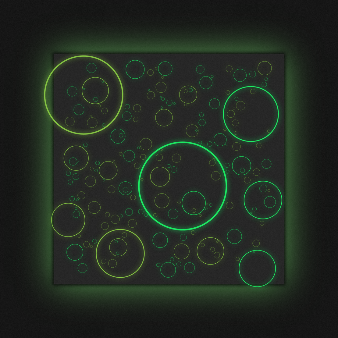 Nevercolliding Circles #33