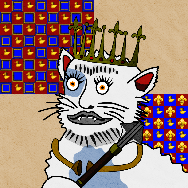 Famous Medieval Cat #8