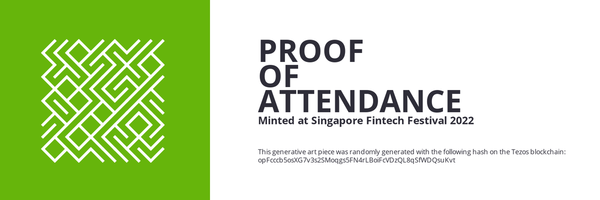 SFF2022 Proof of Attendance Token #2527