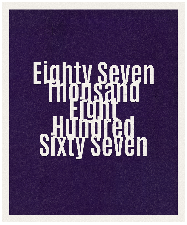 Count #87867