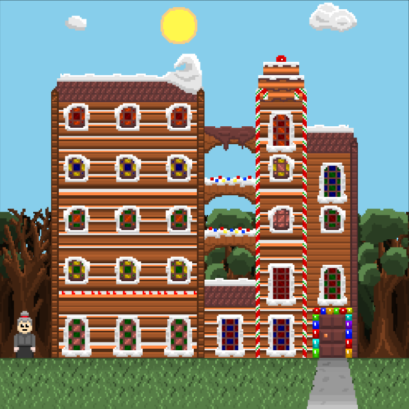 2D Mansion Candy House #115