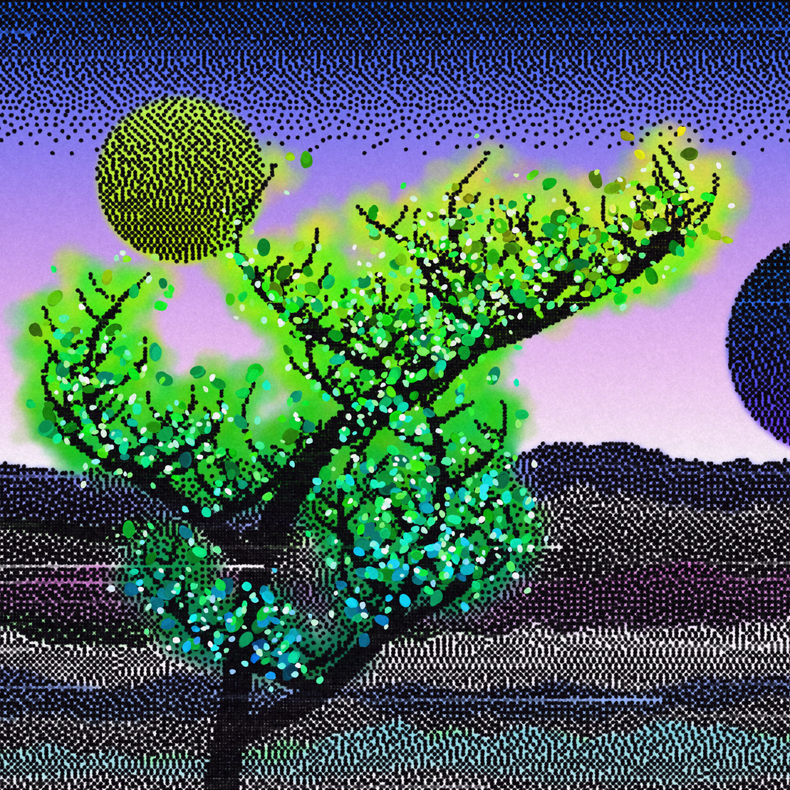 Dithered Branches #256