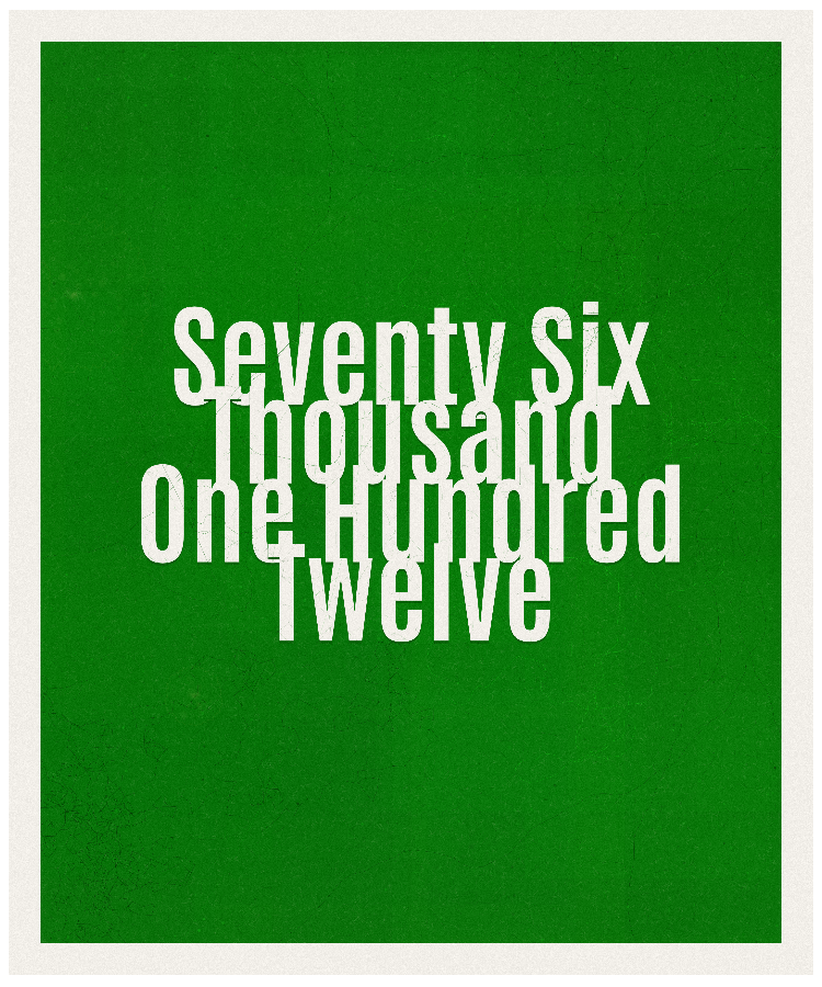 Count #76112