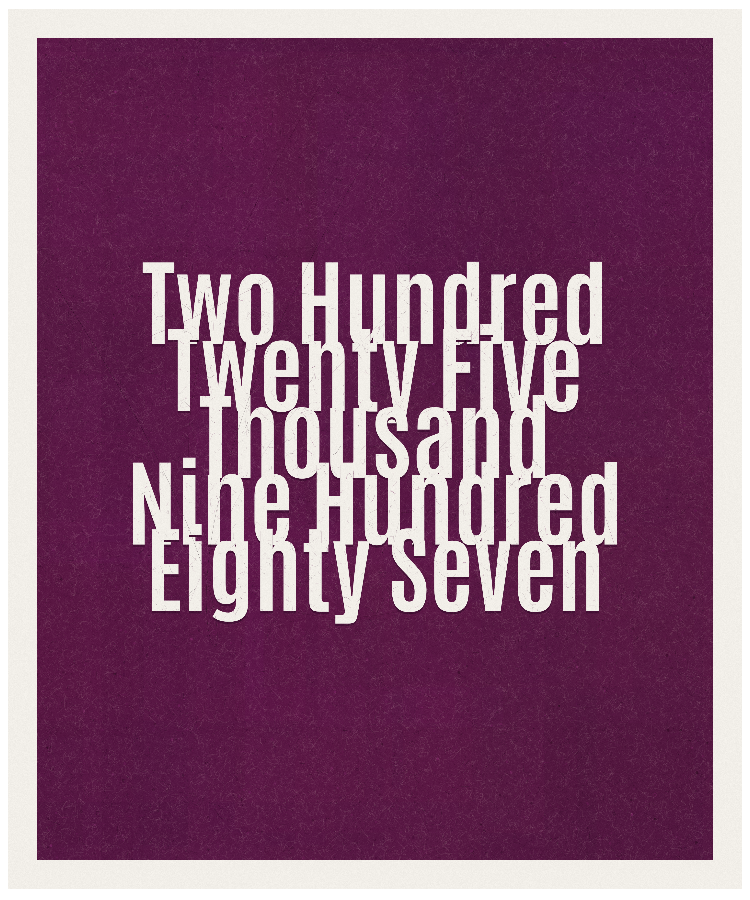Count #225987