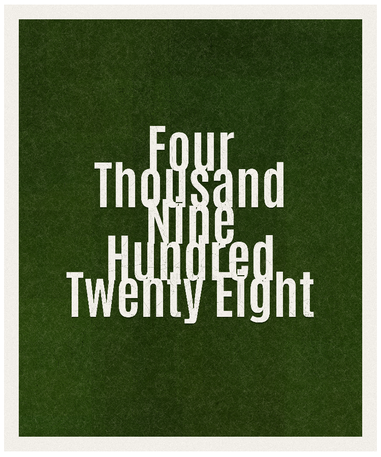 Count #4928