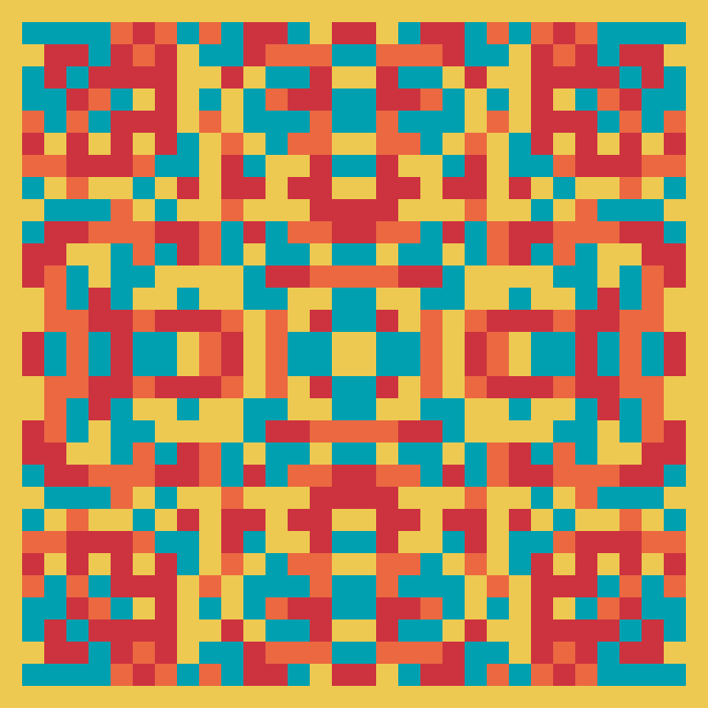 Pixel Mandala #9