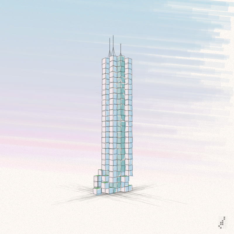 Cellular Skyscrapers #29