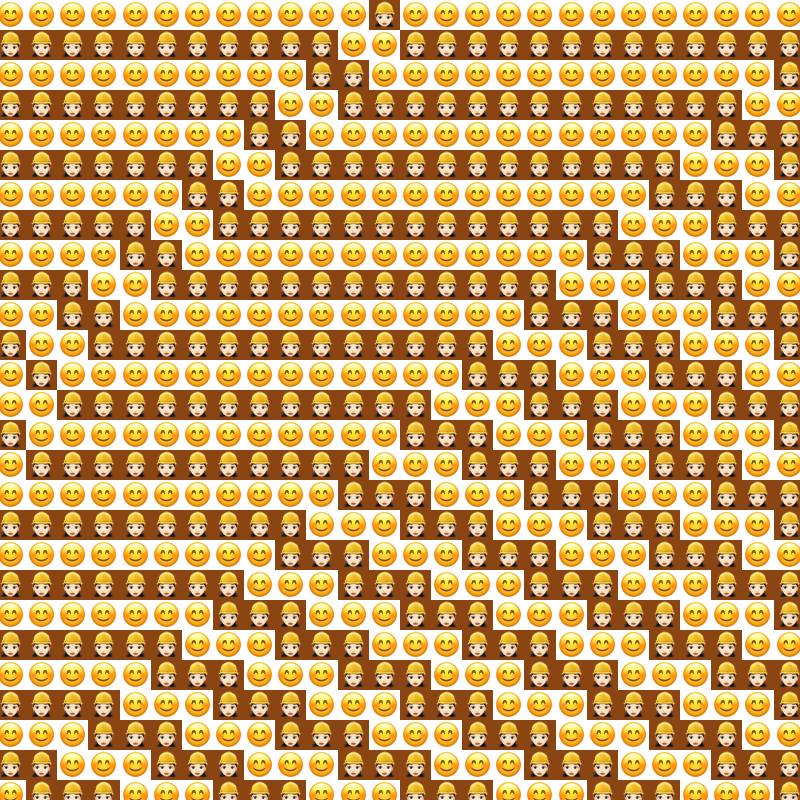 Elementary Cellular Emoji Automata #488