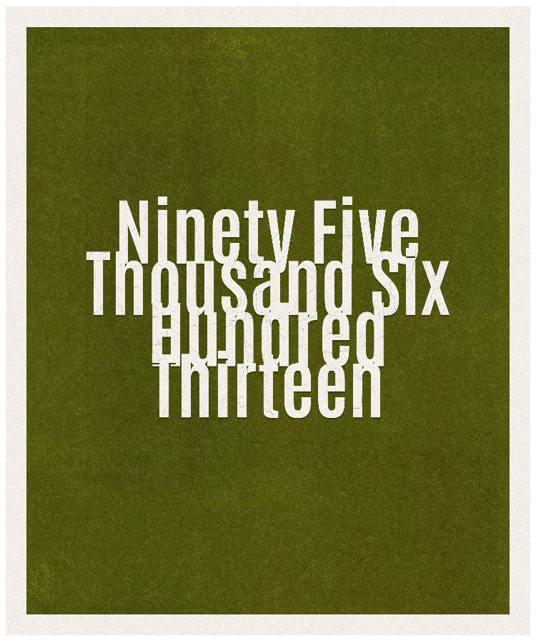 Count #95613