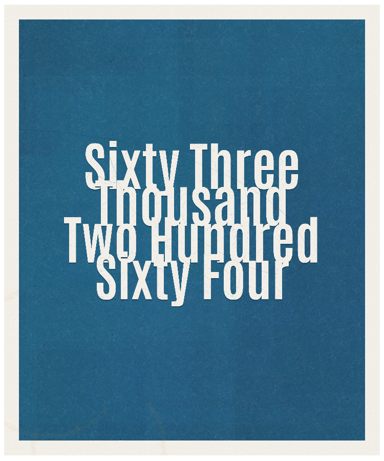 Count #63264
