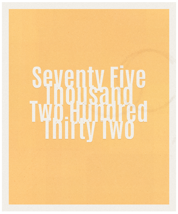 Count #75232