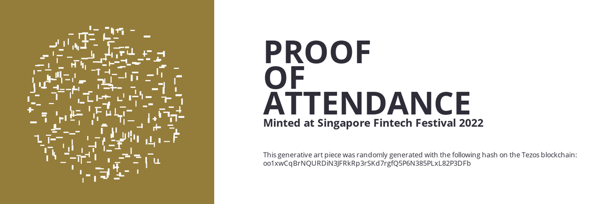 SFF2022 Proof of Attendance Token #1042