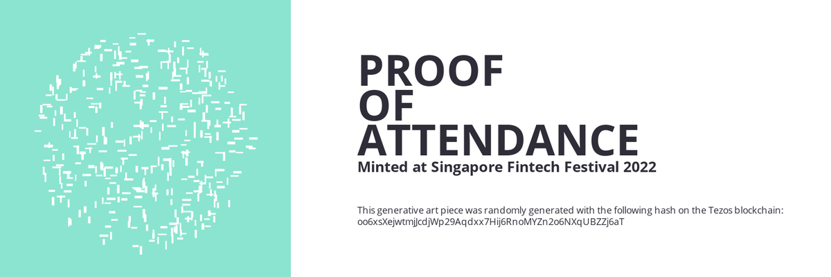 SFF2022 Proof of Attendance Token #433