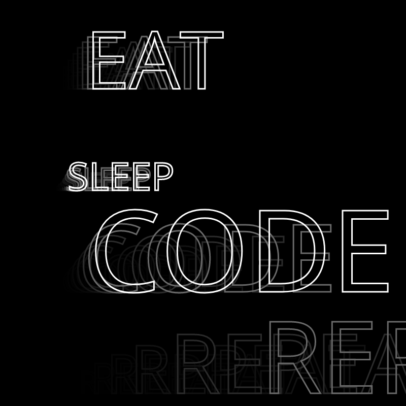 Eat Sleep Code Repeat #39