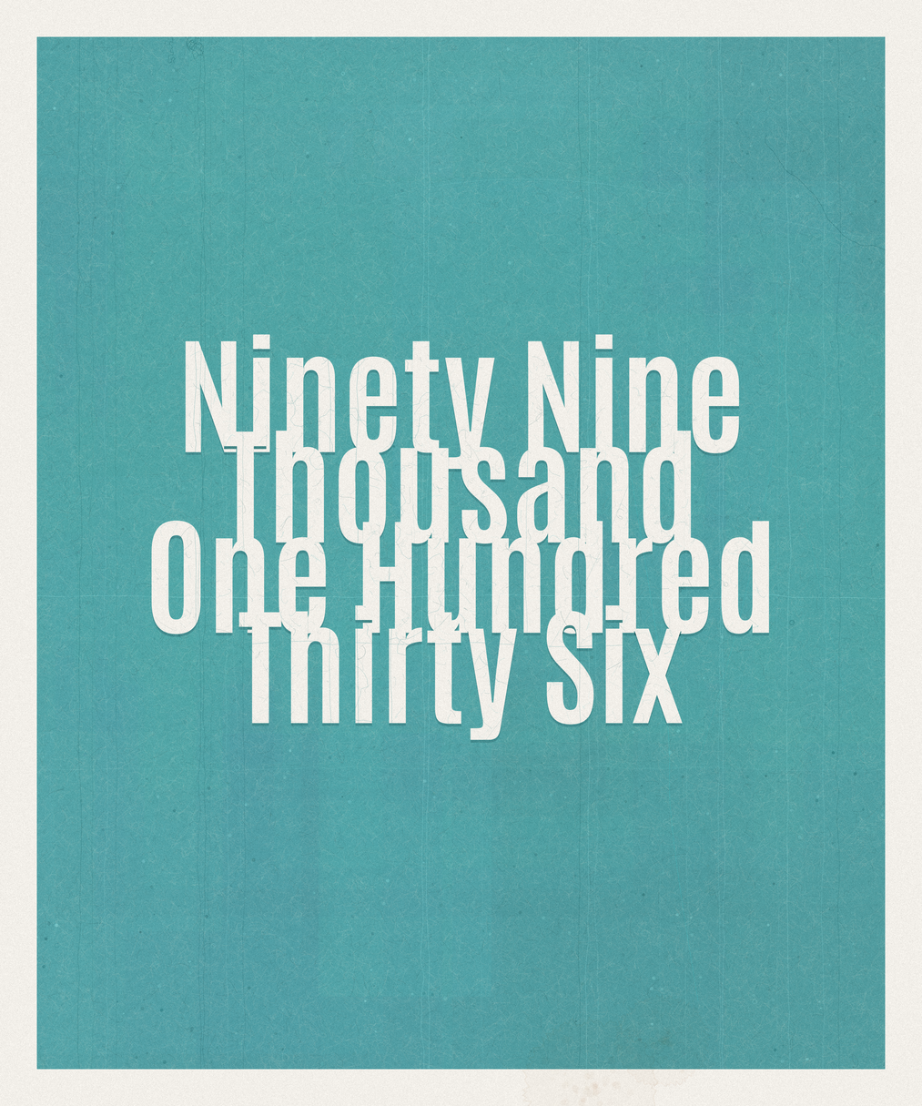 Count #99136