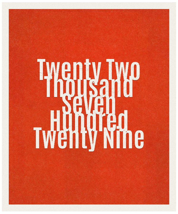 Count #22729