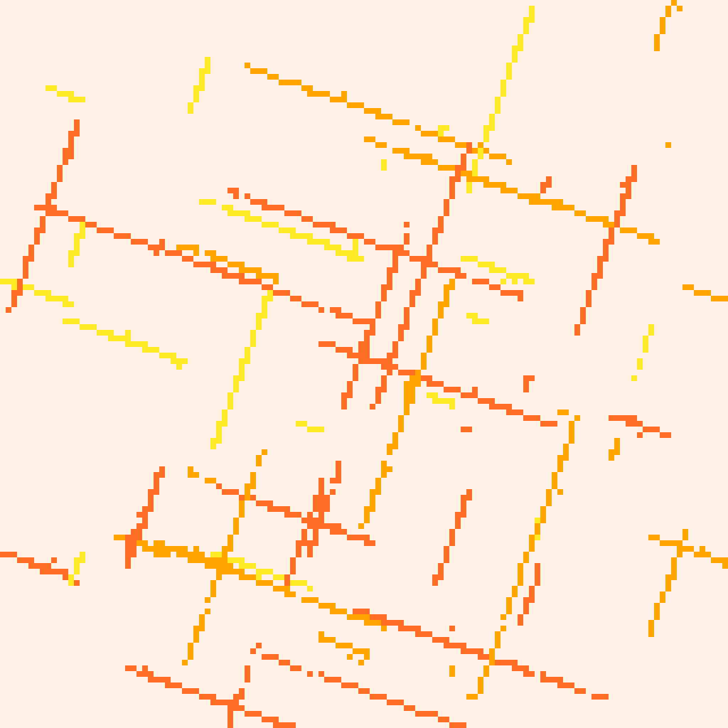 Genuary 2023 Day 4 - Intersections #2