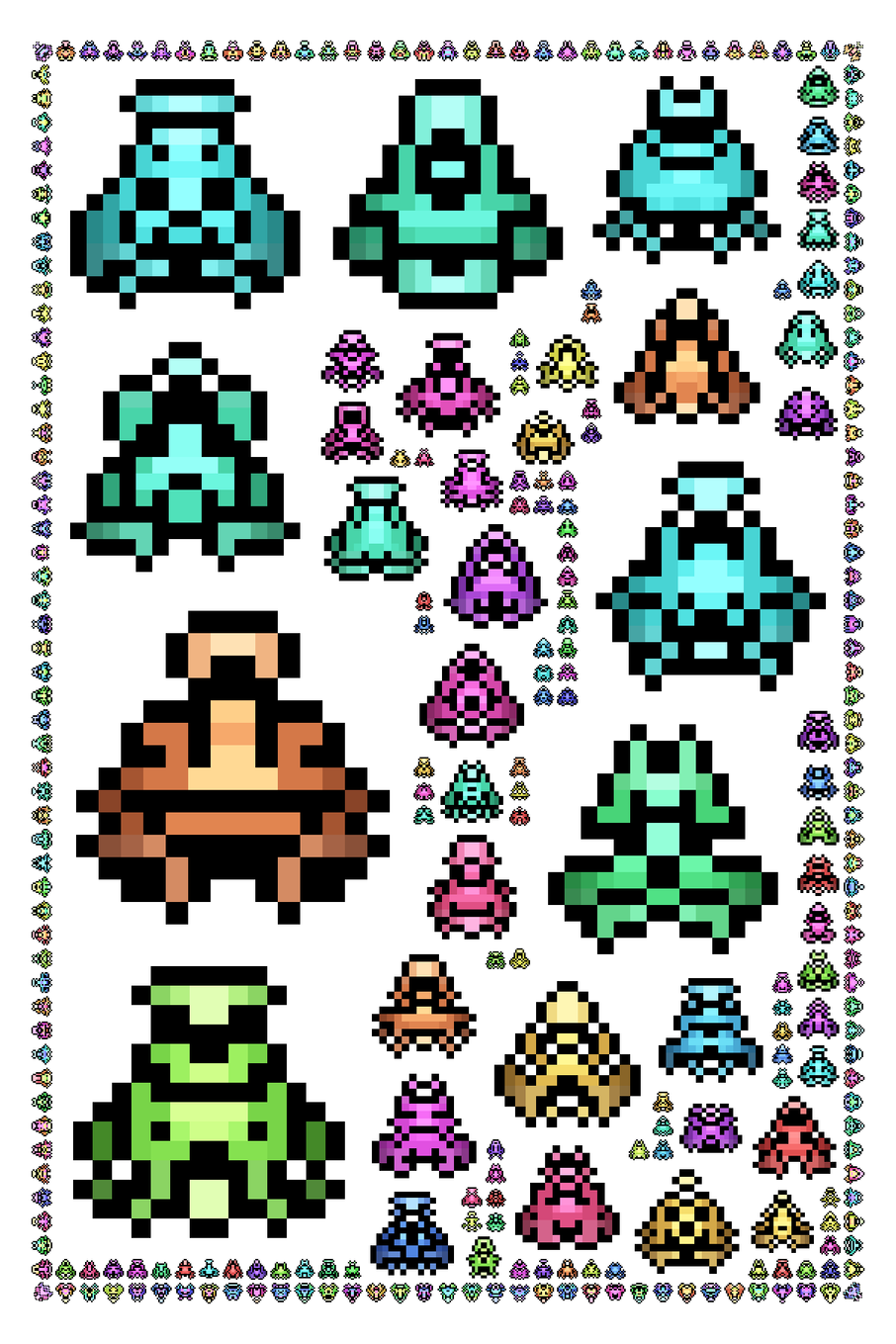 Pixel Spaceships #22