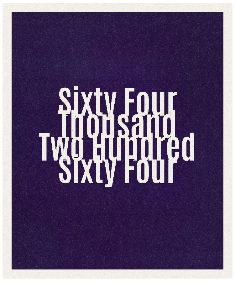 Count #64264